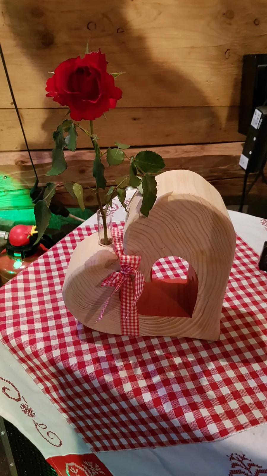 Weihnachtliche Tischdekoration von Längestadl