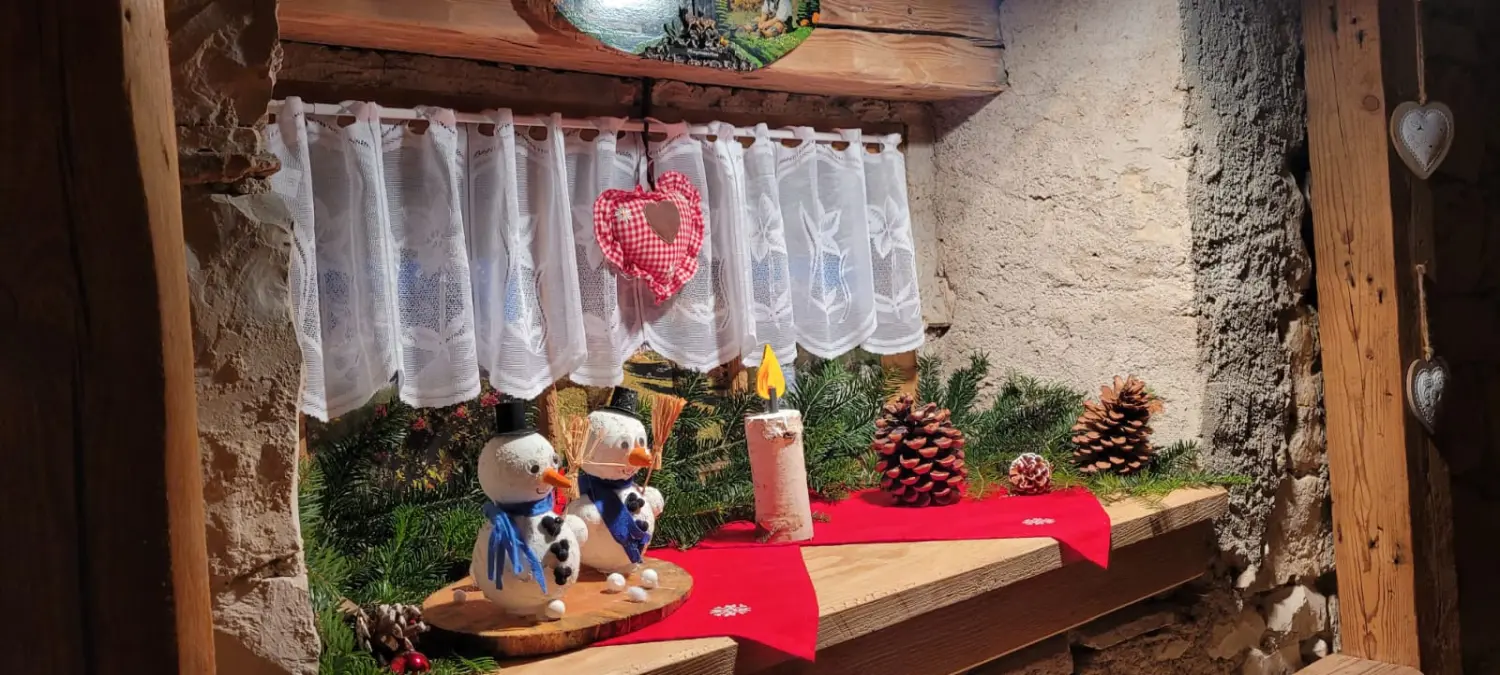 Weihnachtliche Tischdekoration von Längestadl