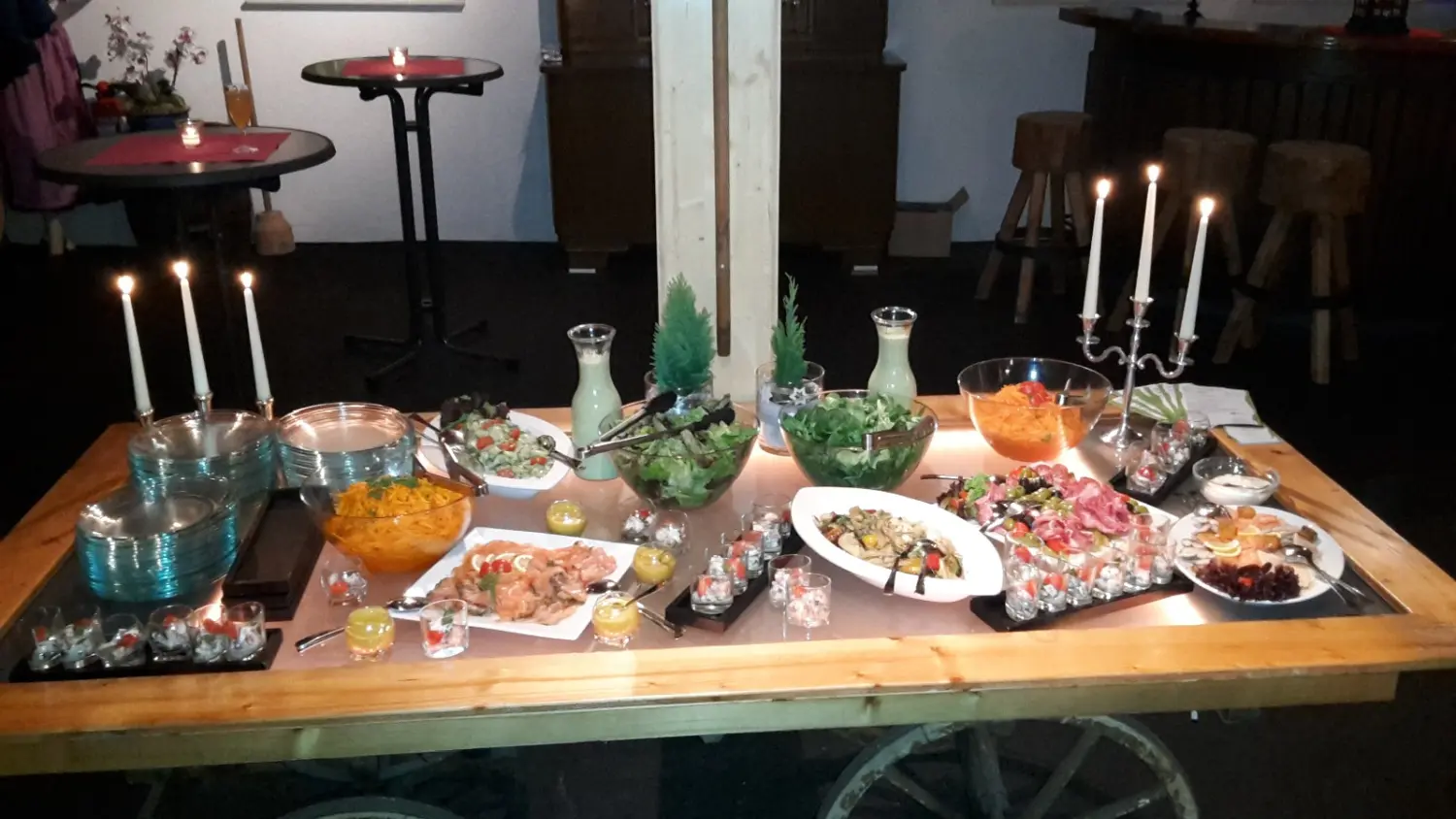 Partybuffet von Längestadl